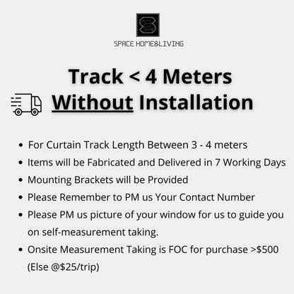 Smart Motorised Automated Electric Curtain Track