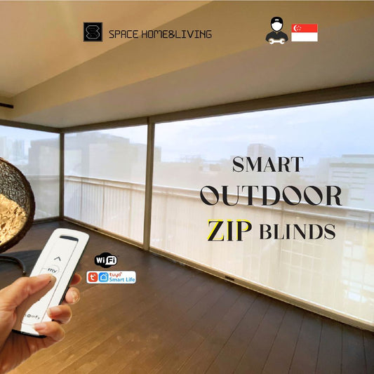 Smart Automated Outdoor Zip Blinds