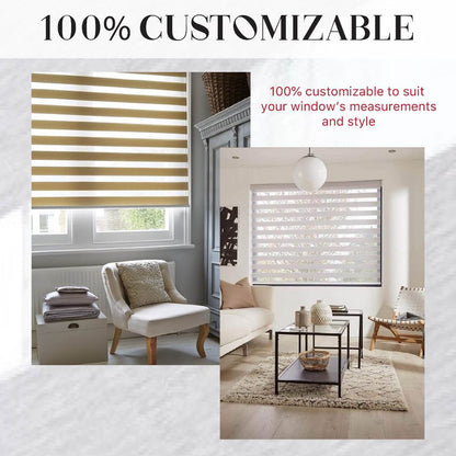 Smart Automated Motorised Zebra Blinds